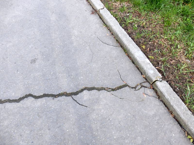 Cracked Sidewalk Repair