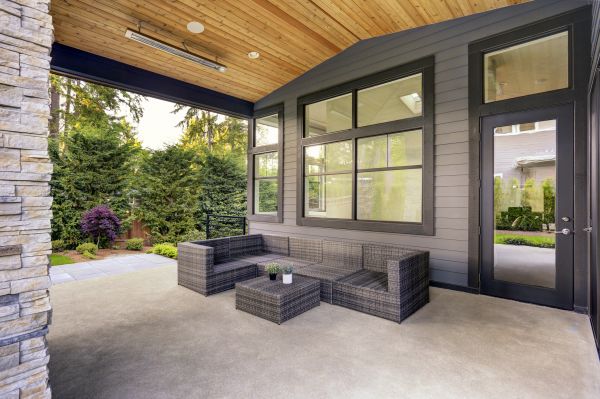 Concrete Porch Repair in Barrington