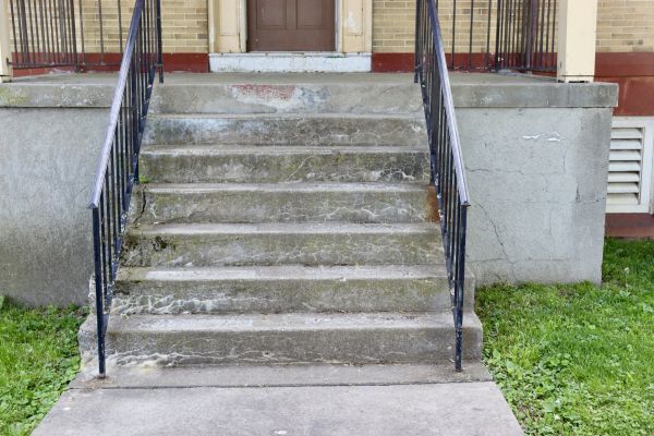 Staircase Concrete Repair in Barrington