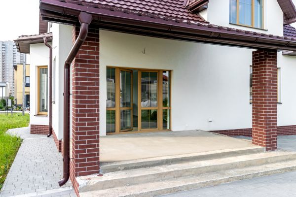 Porch Cement Repair in Barrington