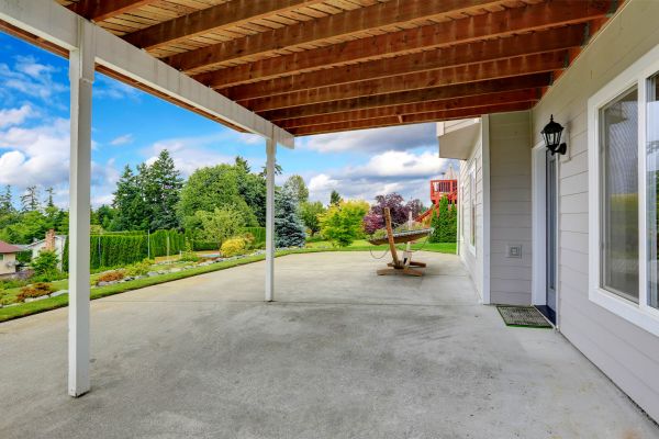Cement Patio Repair in Barrington