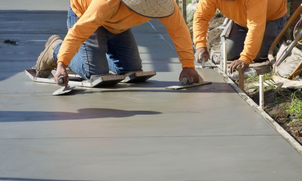 Concrete Pad Repair in Barrington
