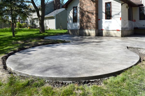 Patio Concrete Repair in Barrington