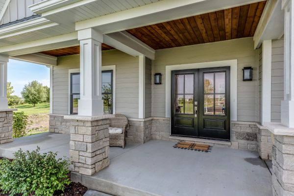 Porch Concrete Patching in Barrington