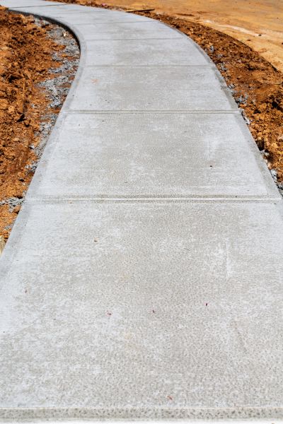 Concrete Sidewalk Repair in Barrington