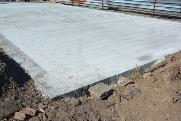 Cement Pad Repair in Barrington