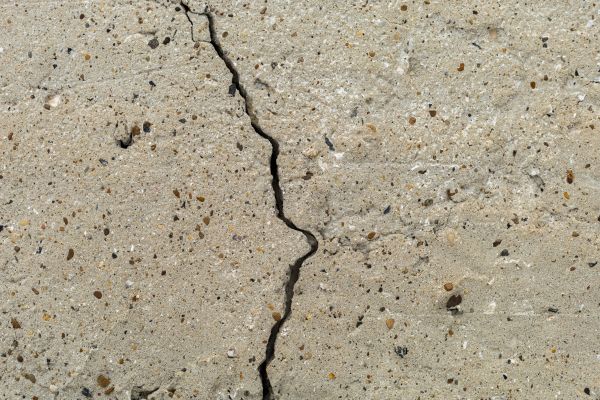 Cracked Basement Floor Repair in Barrington