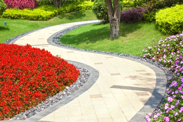 Garden Walkway Repair in Barrington